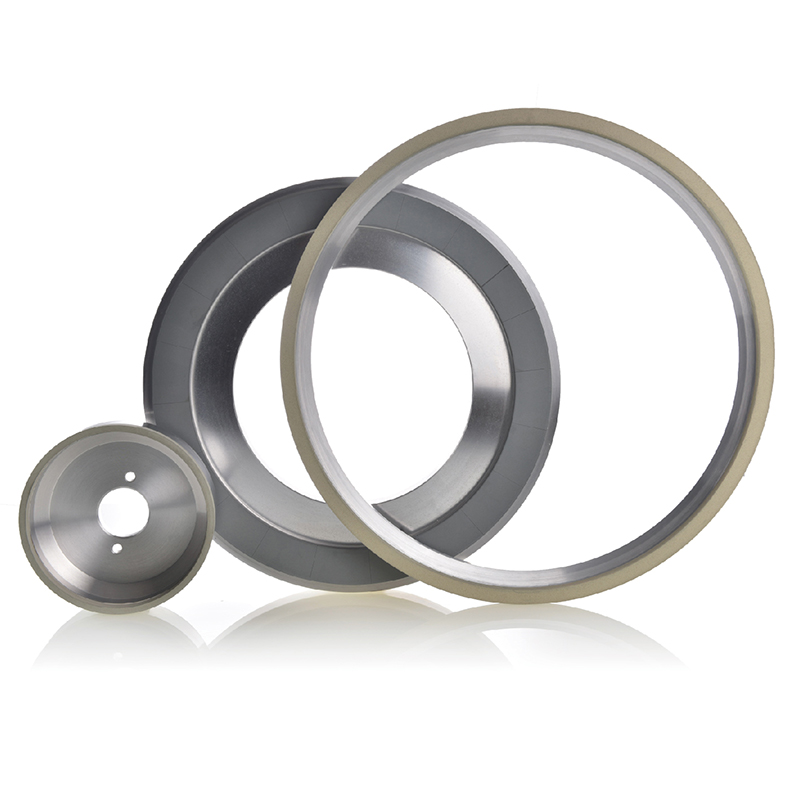 Peripheral grinding wheels for indexable inserts